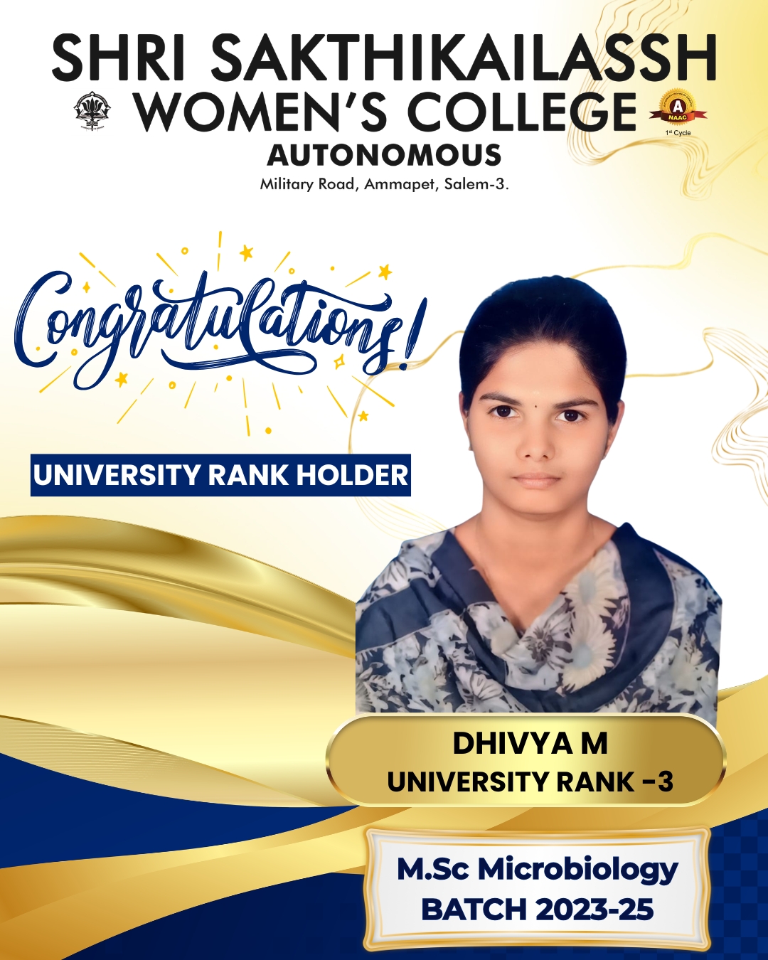 Gold Medalist Achievement